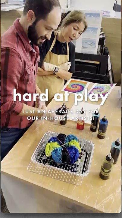 Tommy Bahama Organic UGC — Tie Dye Artists